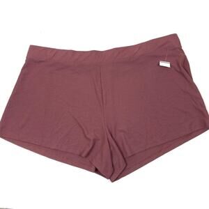 Athleta | Plum Purple Wind Down Sleep Short Waffle Knit 3X